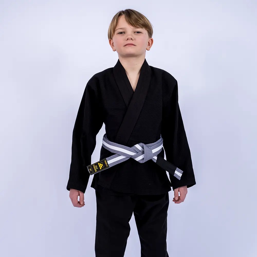 Rebelz BJJ Gi Kids Academy 2 black