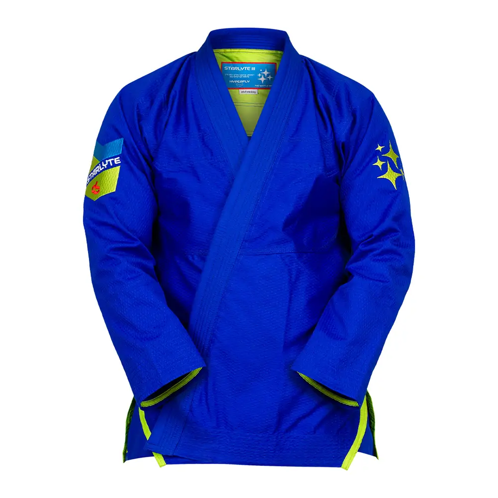 Hyperfly BJJ Gi Starlyte III electric blue