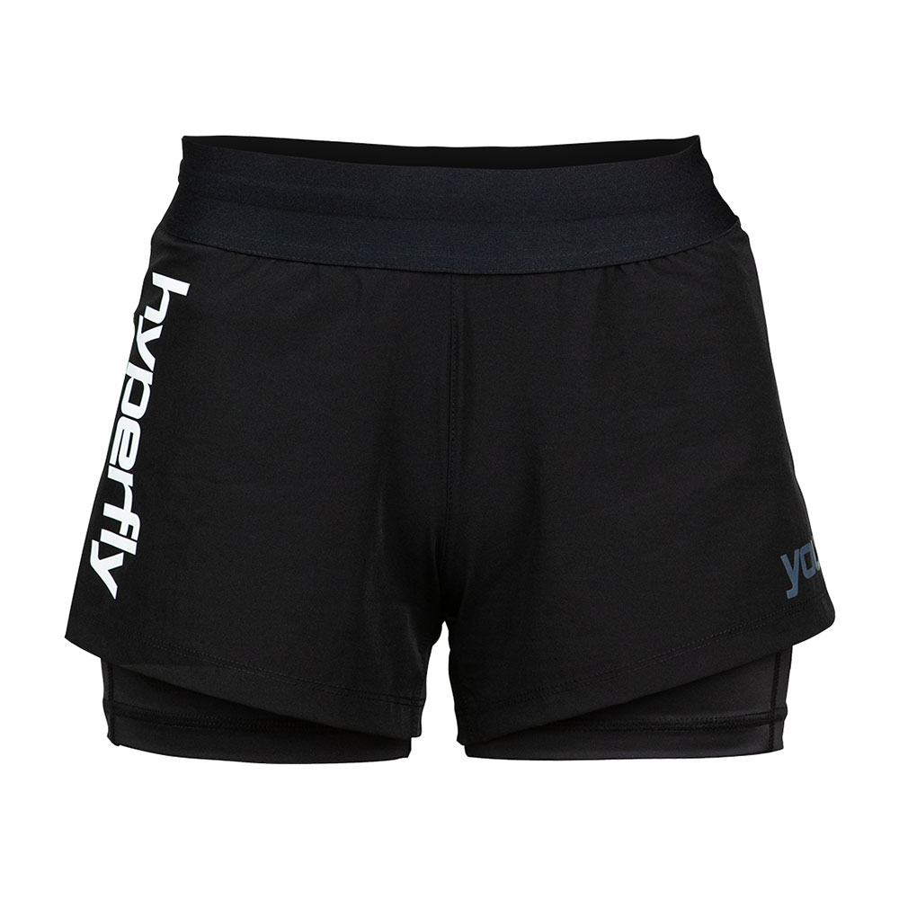 Hyperfly FlyGirl Fight Shorts black/white