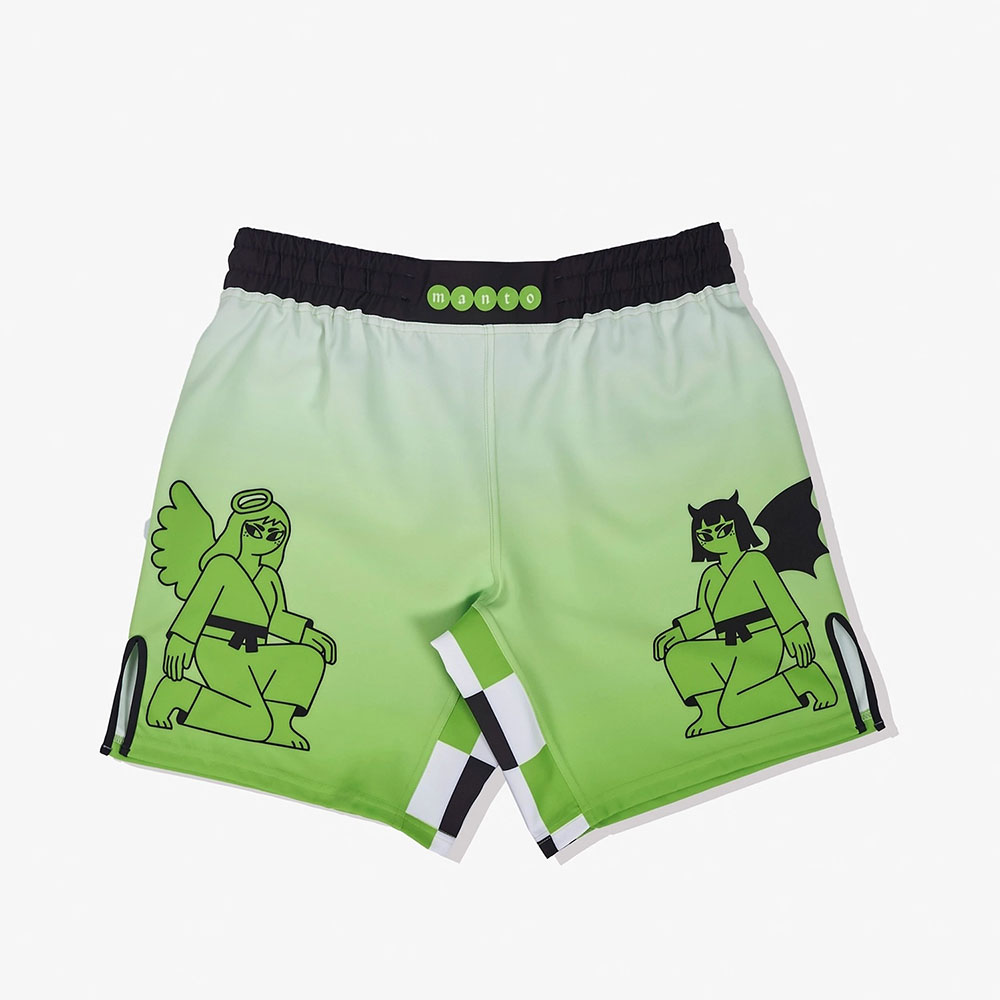 Manto Shorts Two Sides green