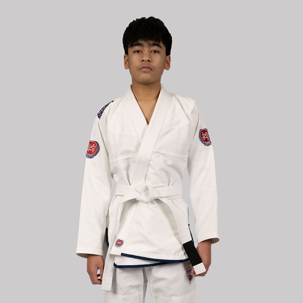 Scramble BJJ Gi Athlete Kids white