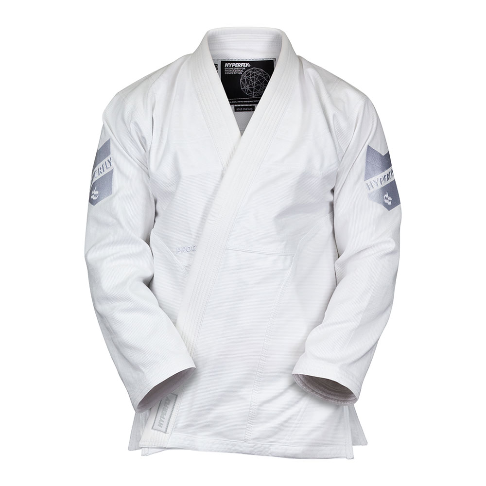 Hyperfly BJJ Gi ProComp Lyte Void white