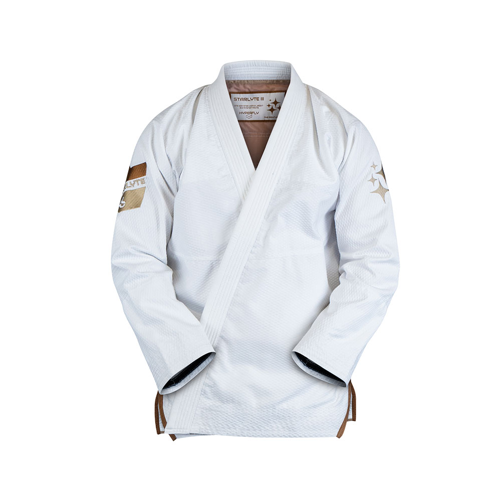 Hyperfly BJJ Gi Starlyte III white/mocha