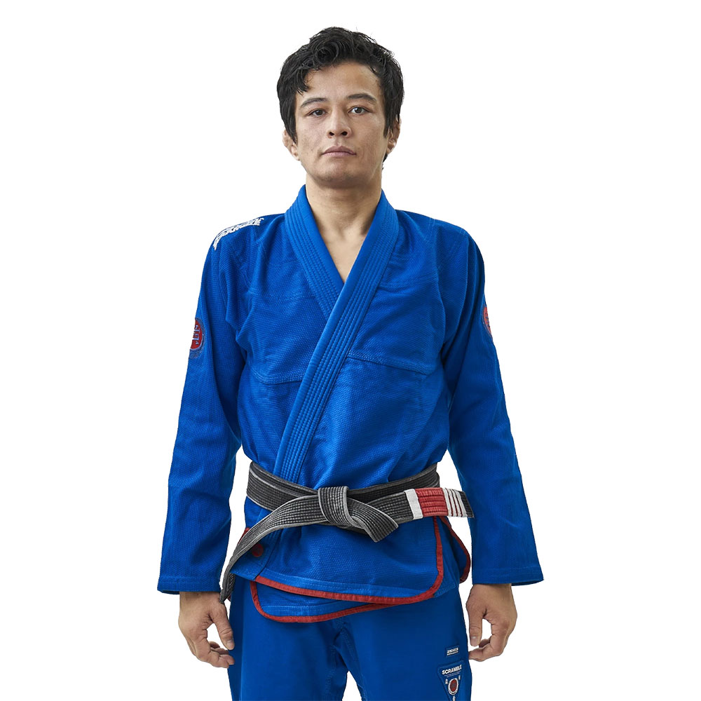 Scramble BJJ Gi Athlete Comp blue
