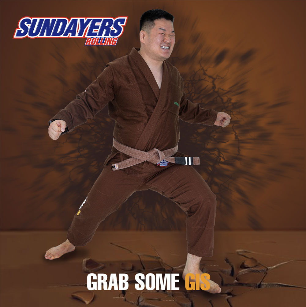 Sunday Grocery Store BJJ Gi Energy brown