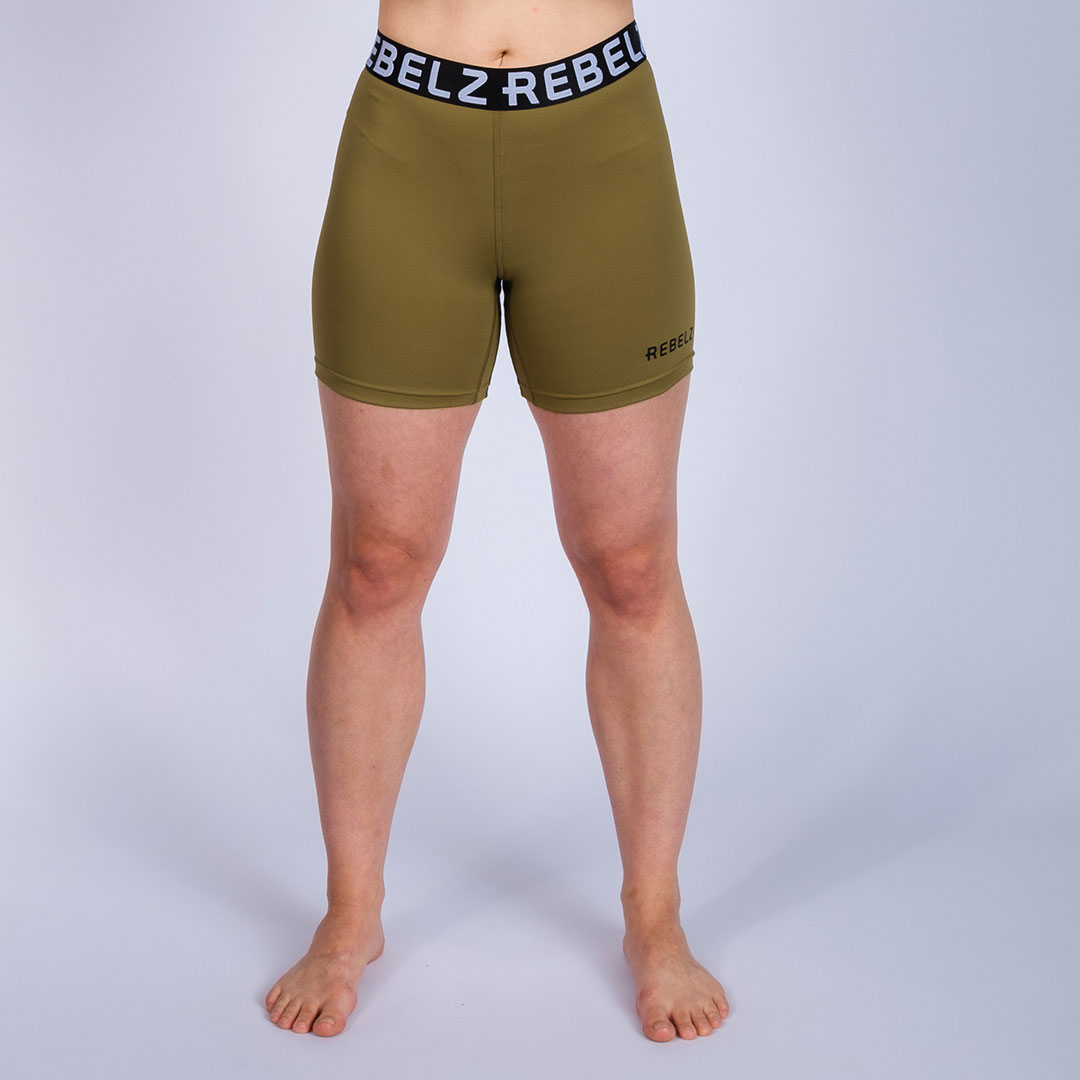 Rebelz Vale Tudo Shorts Women Core green