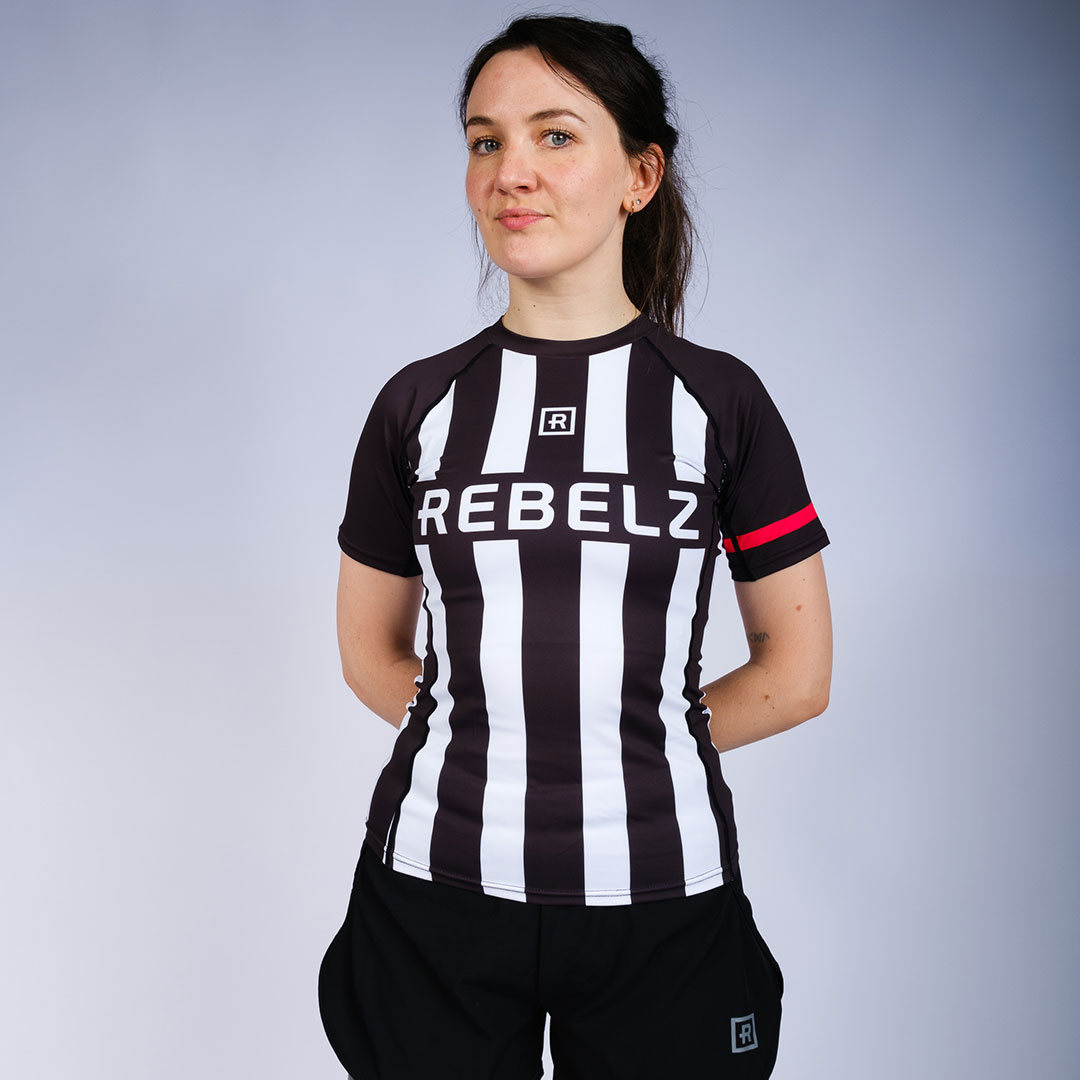 Rebelz Rashguard Women Ranked Fight Club black