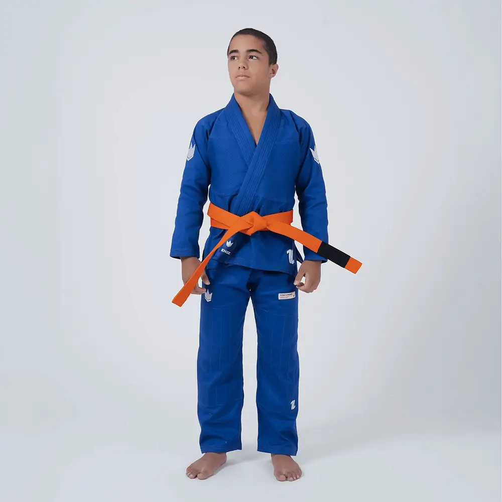 Kingz BJJ Gi Kids The One V2 blue