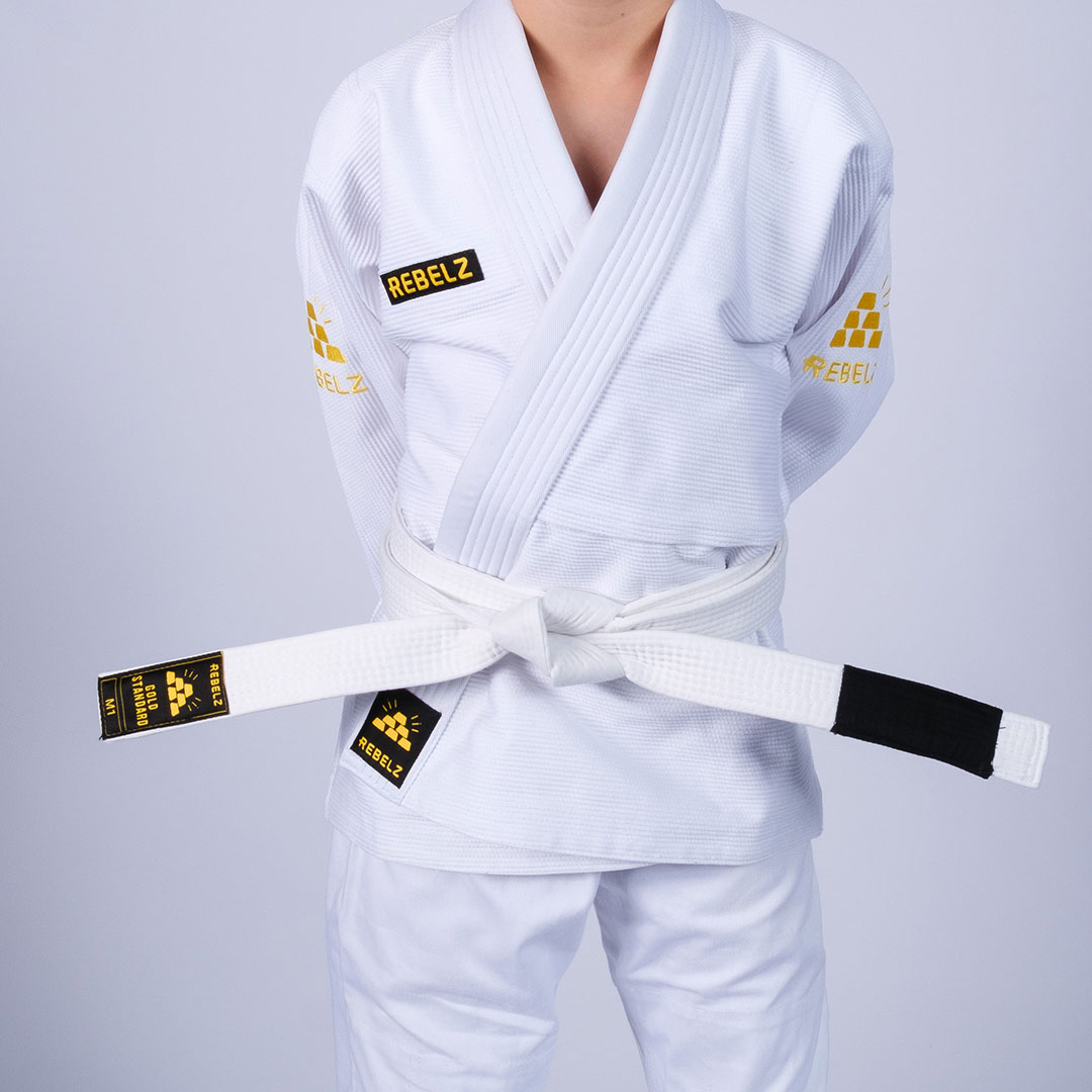 Rebelz BJJ Belt Kids Gold Standard