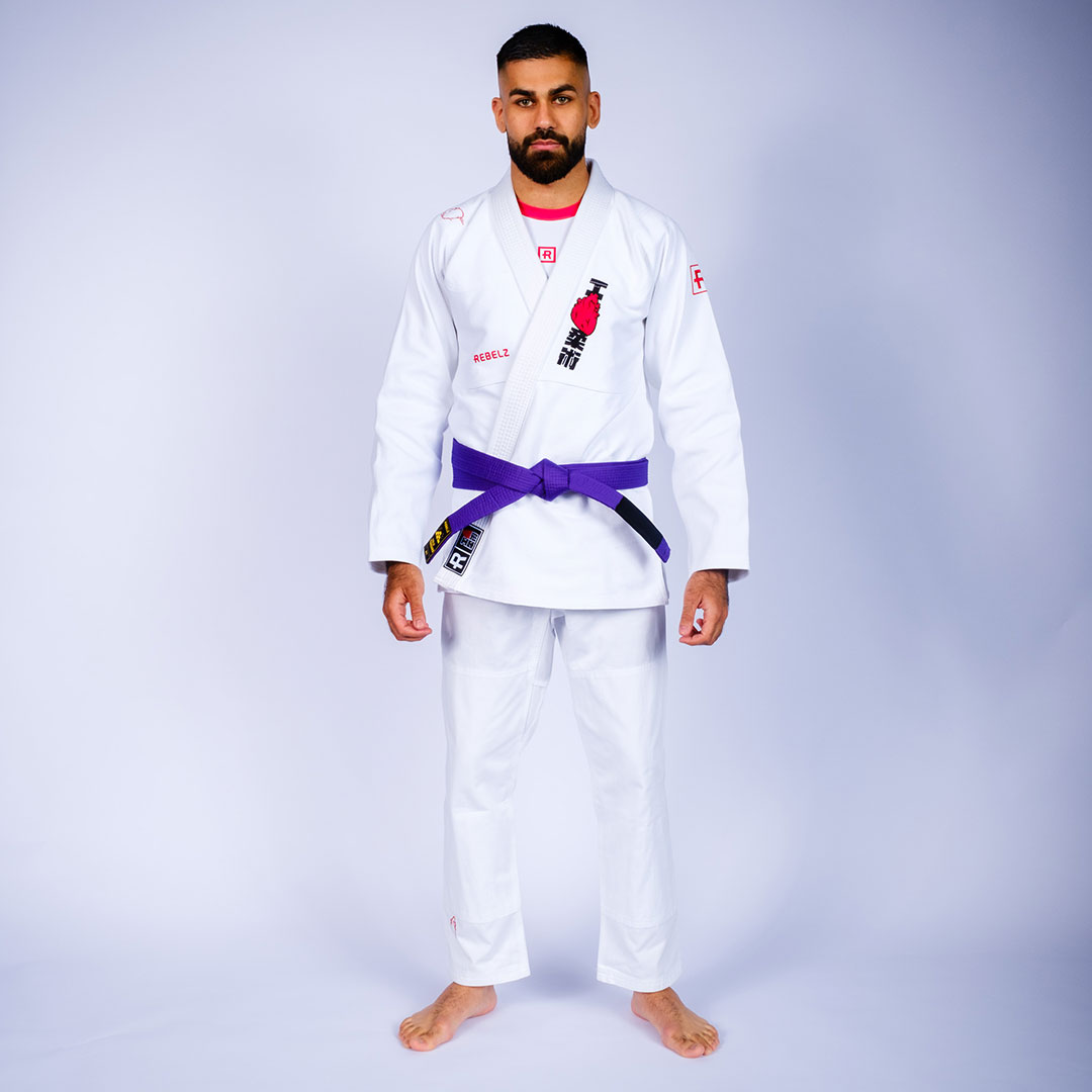 Rebelz BJJ Gi I Heart Jiu Jitsu