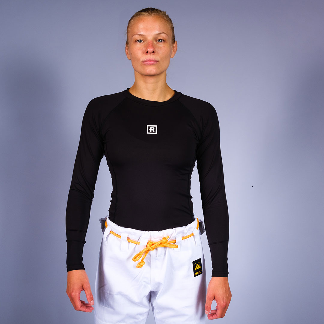 Rebelz Rashguard Women Jiu Jitsu Long Sleeve