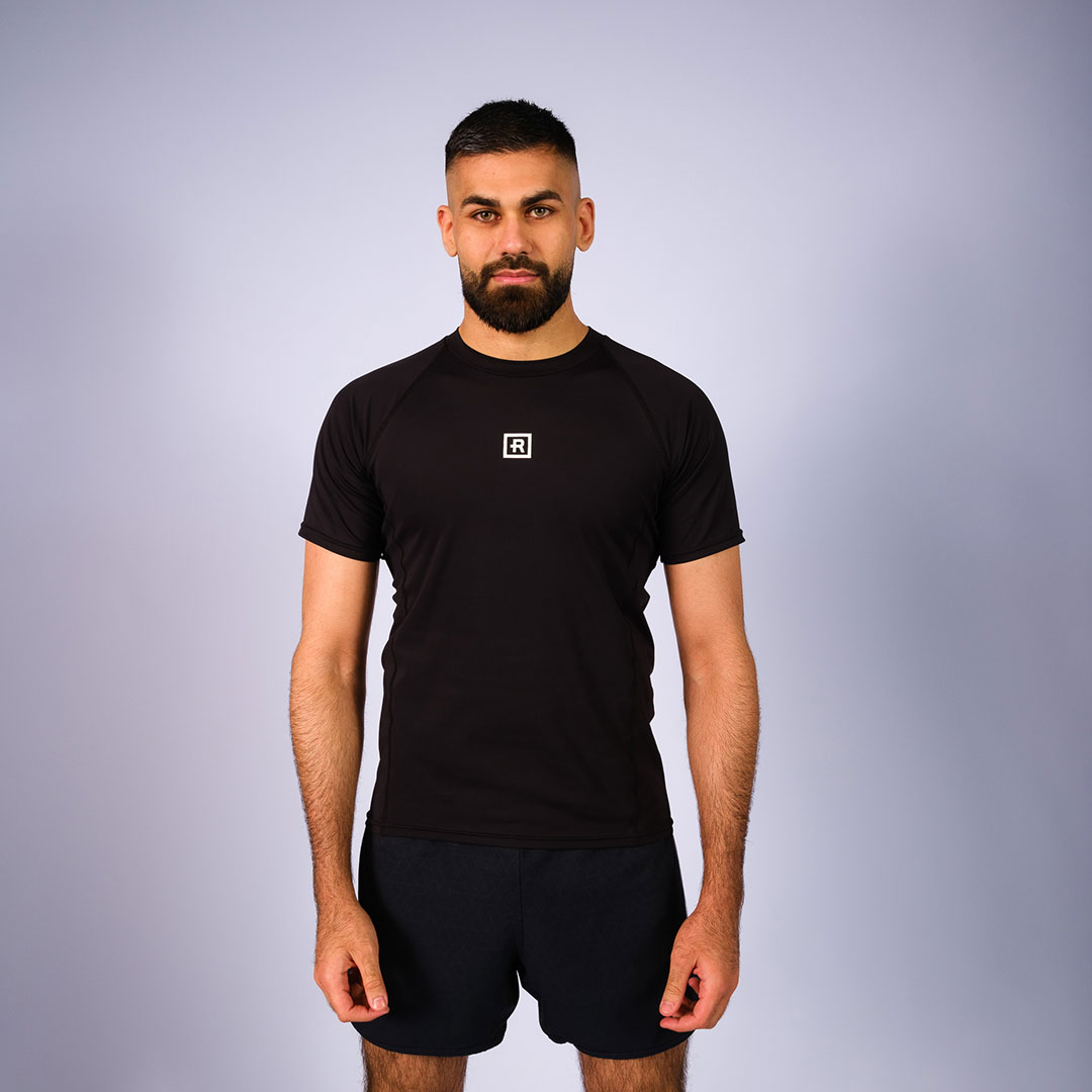 Rebelz Rashguard Men Jiu Jitsu Short Sleeve