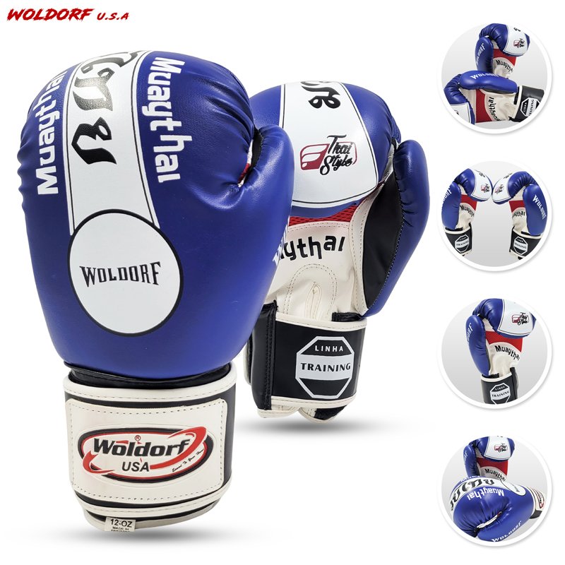 Muay Thai Training Gloves with Punching Fighting Gloves,