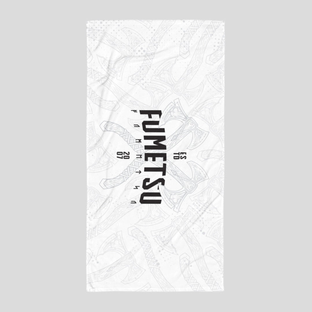 Berserker Large Towel White