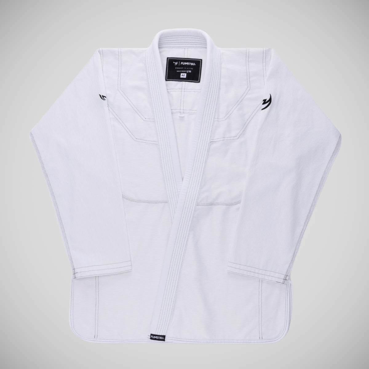 Womens Ghost V-Lite BJJ Gi White/Black