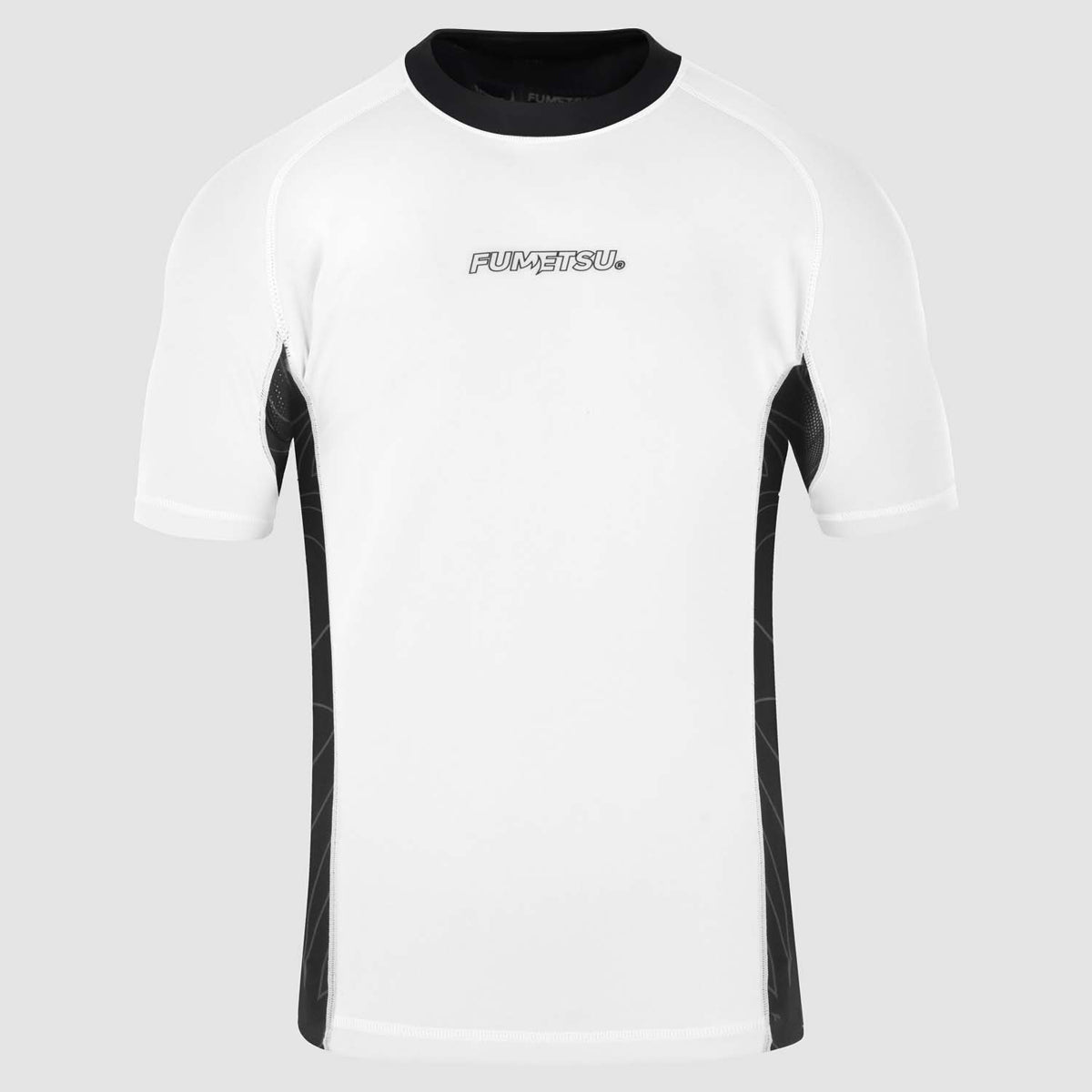 Icon Short Sleeve Rash Guard White/Black