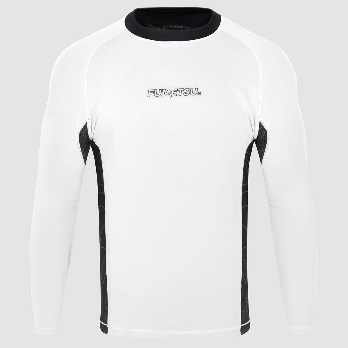 Icon Long Sleeve Rash Guard White/Black