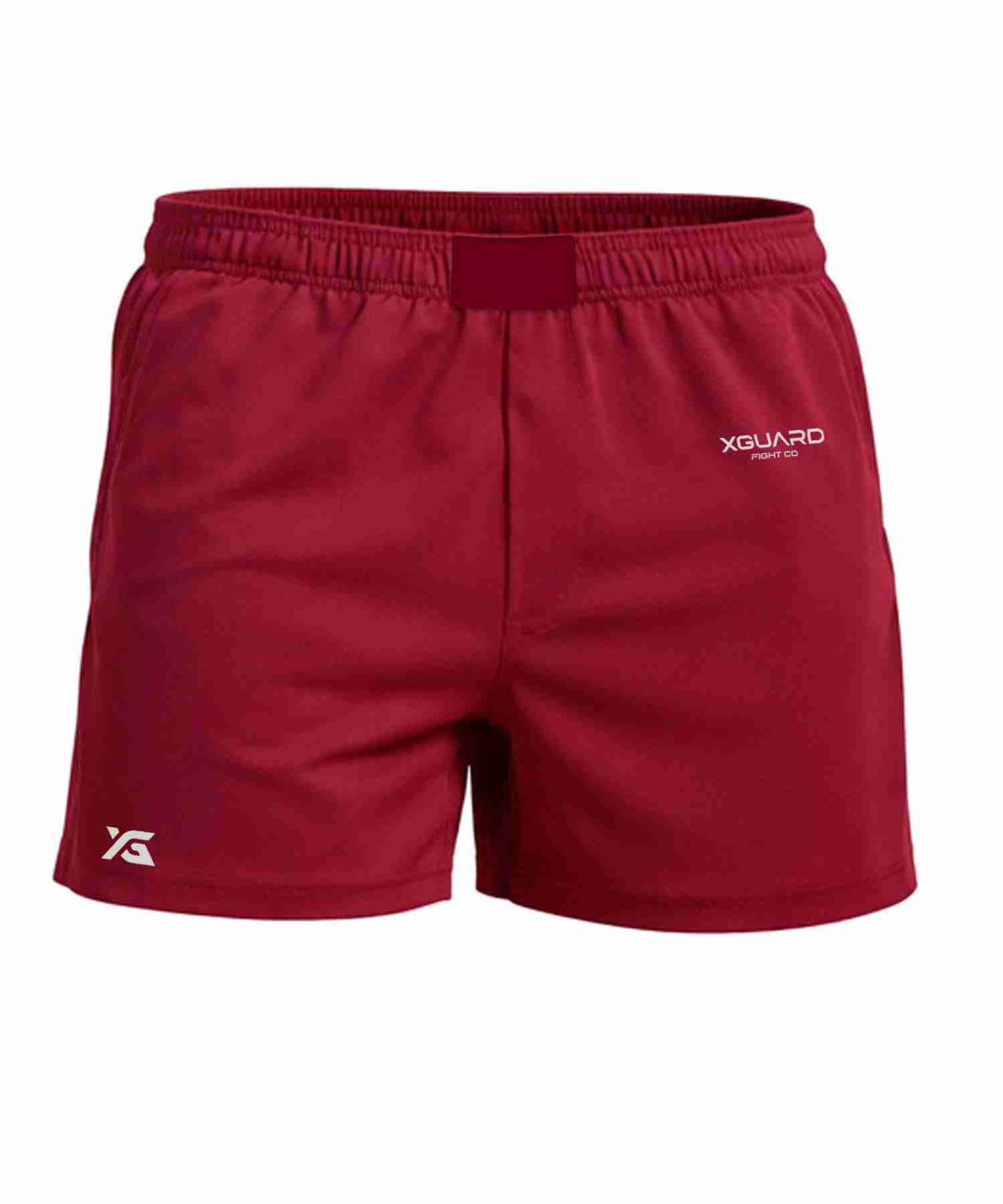 Burgundy Fight Shorts
