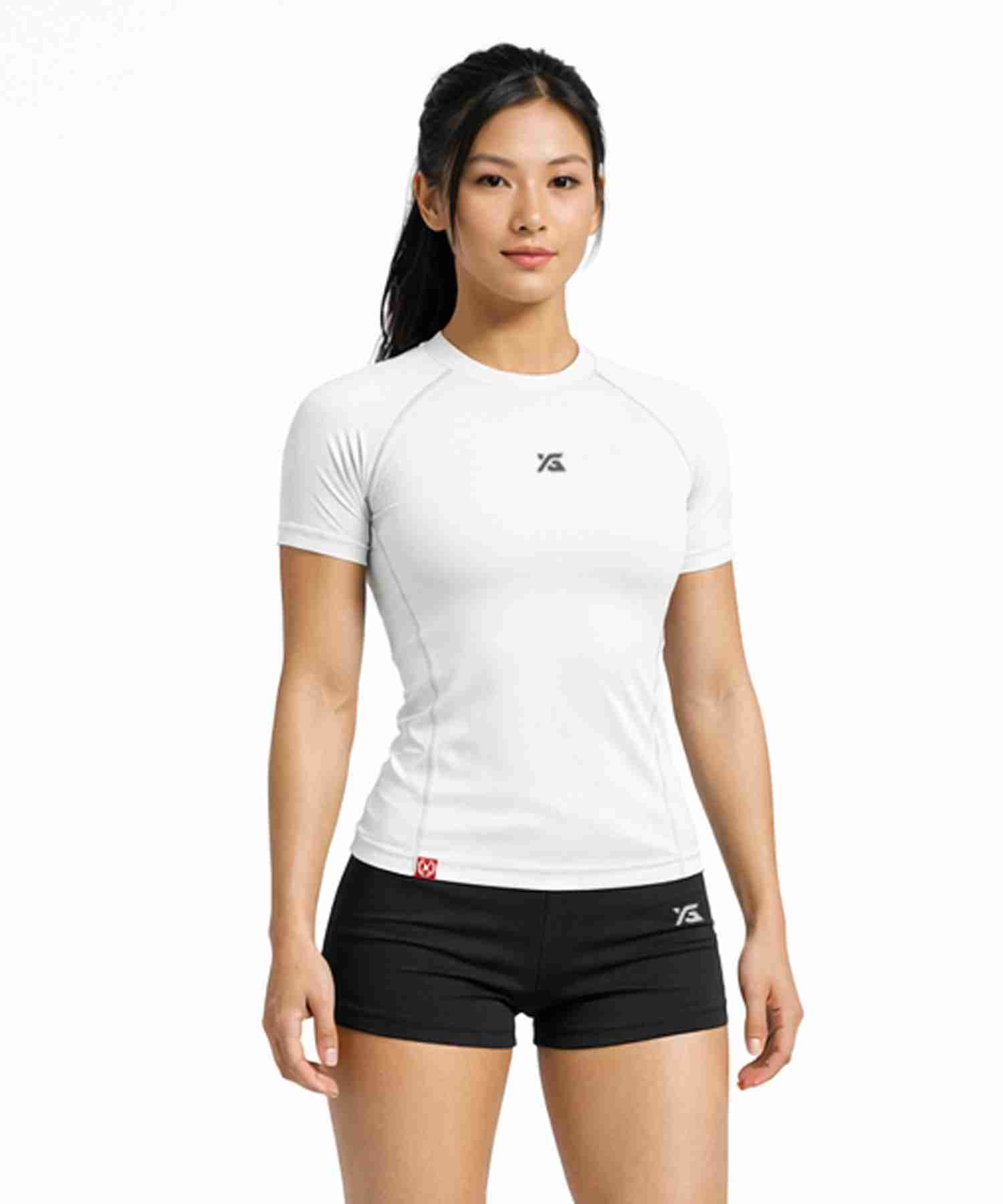 White Rank Rash Guard | IBJJF Approved