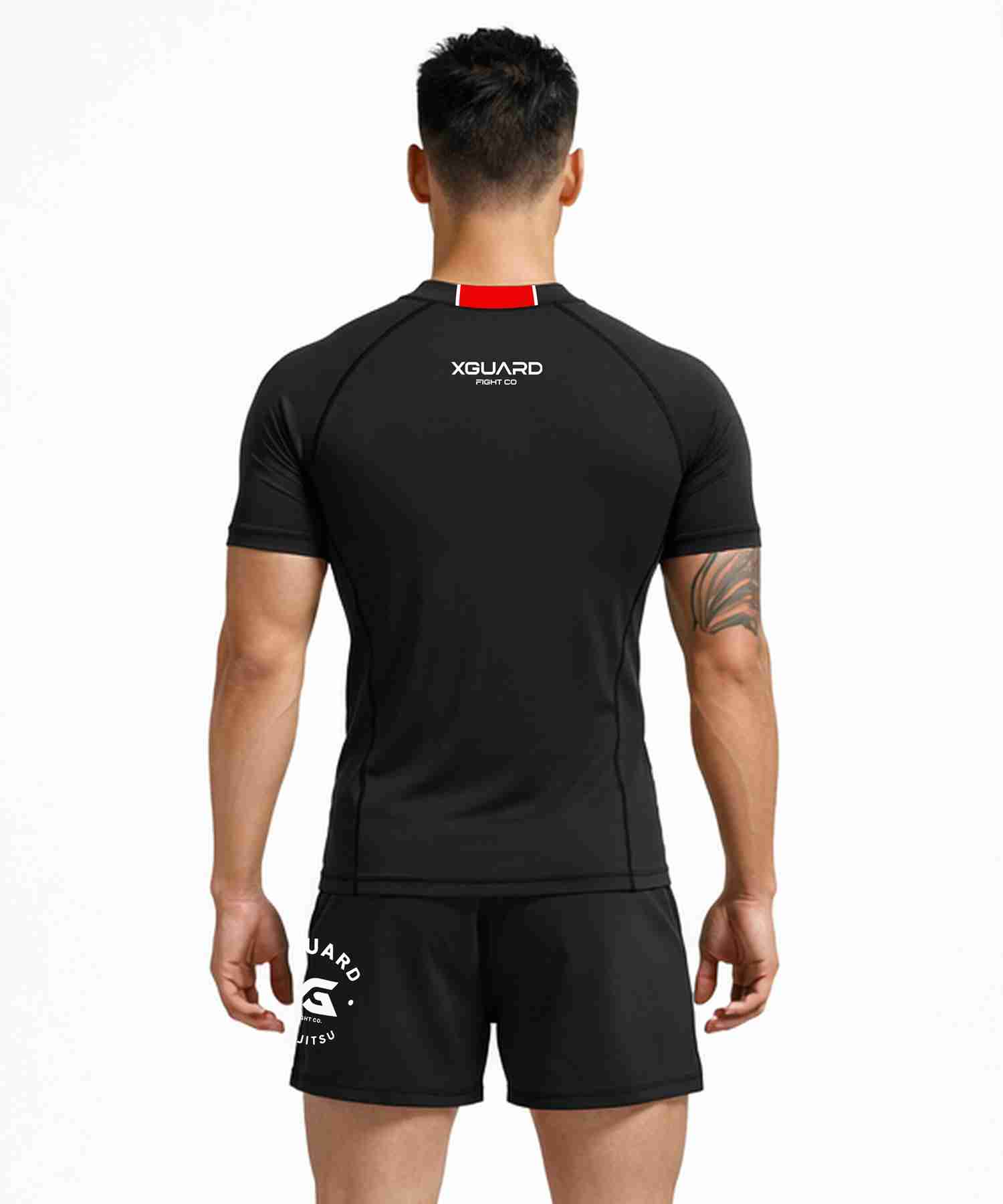 Black Rank Rash Guard | IBJJF Approved