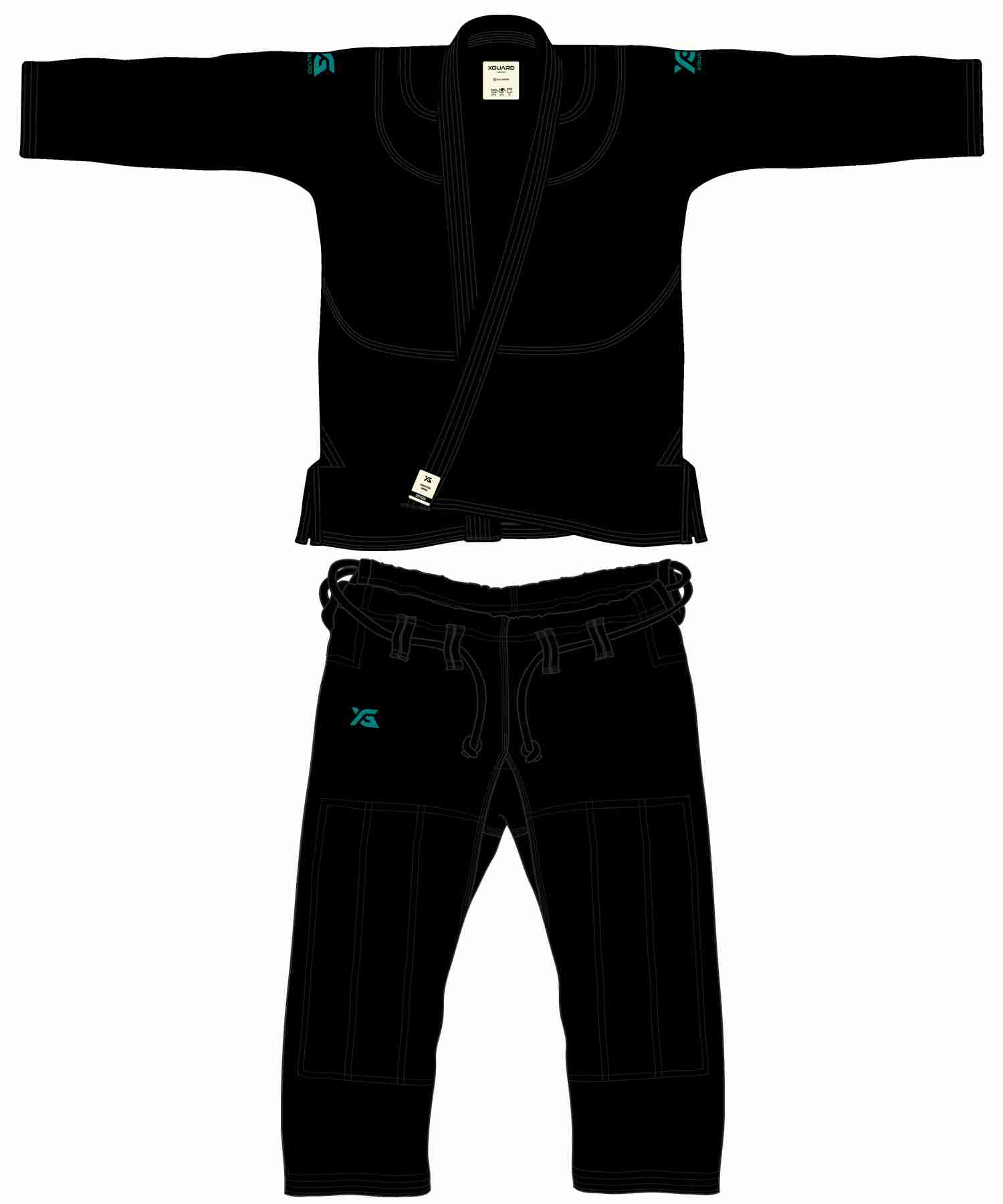 2026 IBJJF APPROVED GI | BLACK