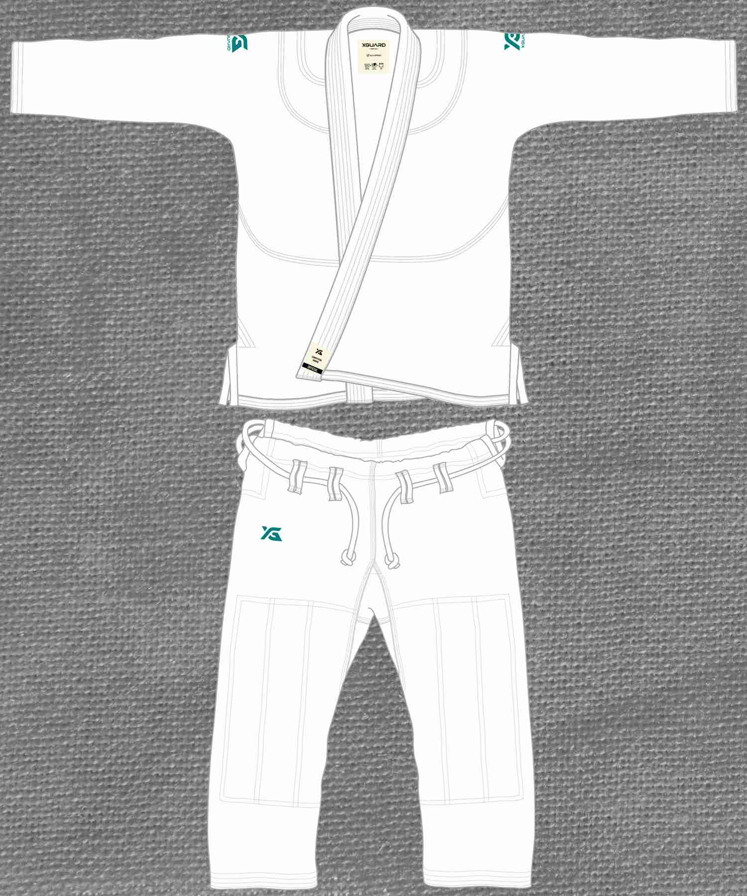 2026 IBJJF APPROVED GI | WHITE