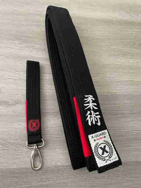 Black Thick Color Rank Belt