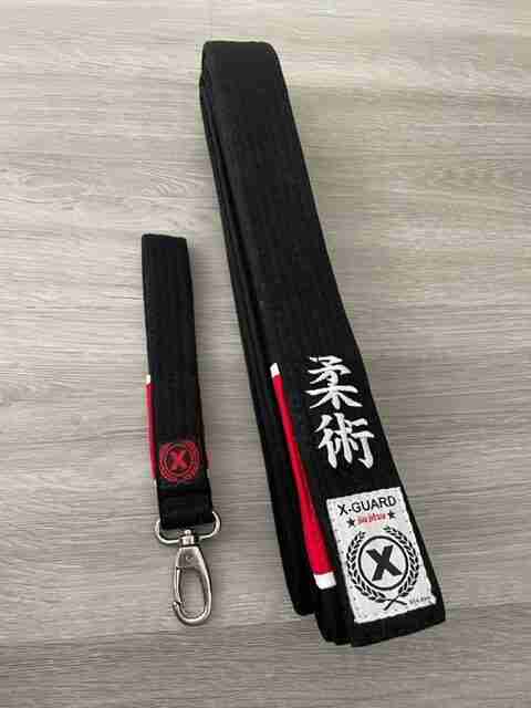 Black Thick Color Rank Belt | Instructor Bar