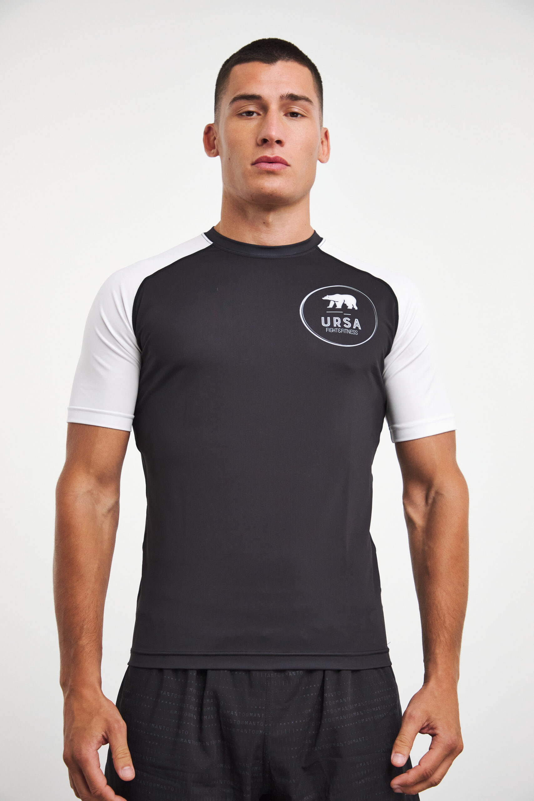 Black and White Rashguard