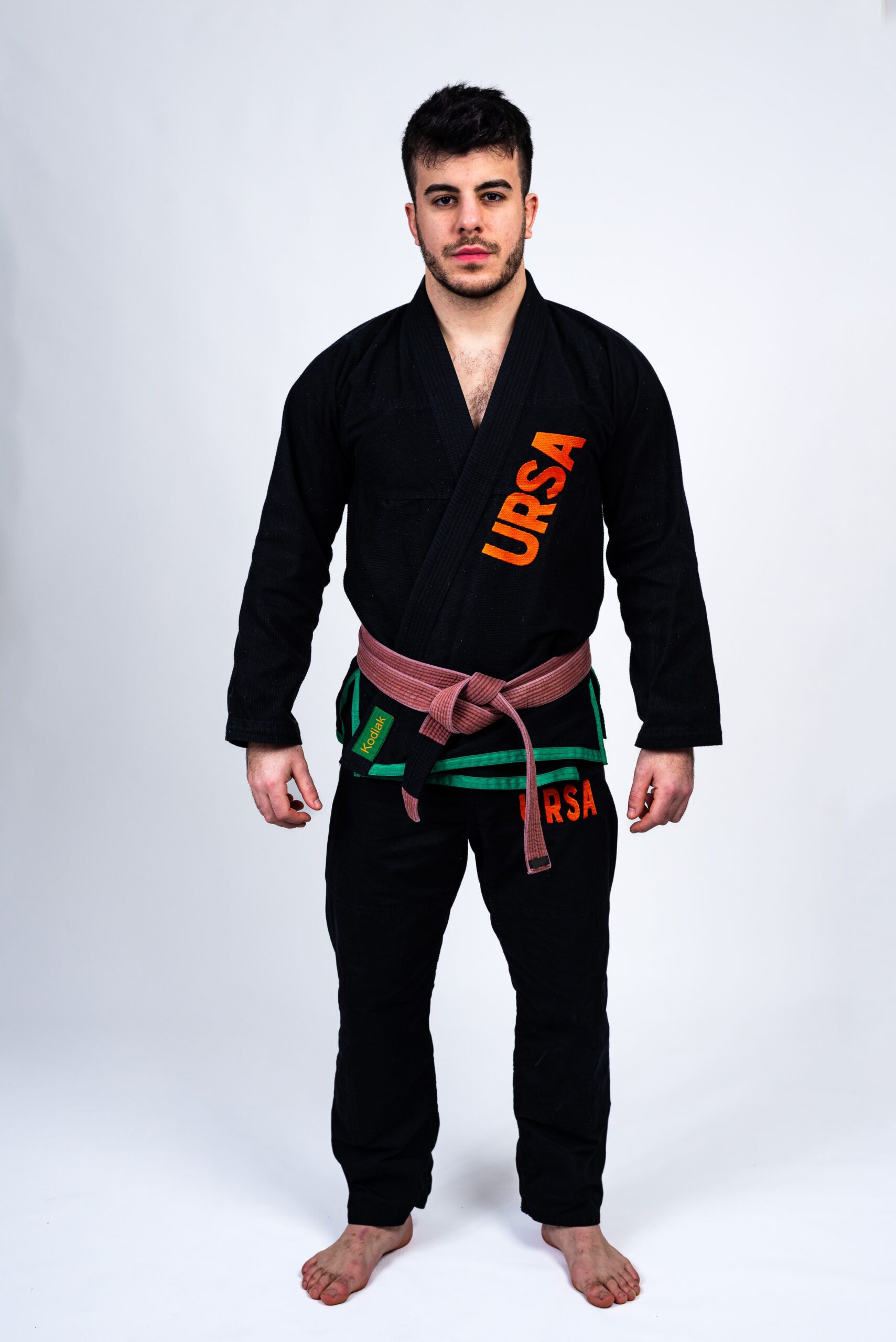 Brazilian jiu jitsu black gi kodiak