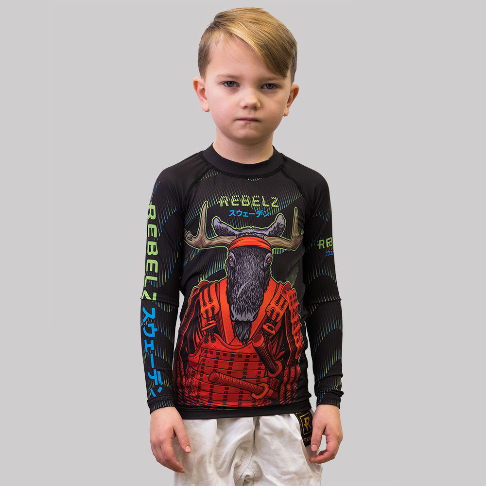 Rebelz Rashguard Kids Nordic Samurai Long Sleeve