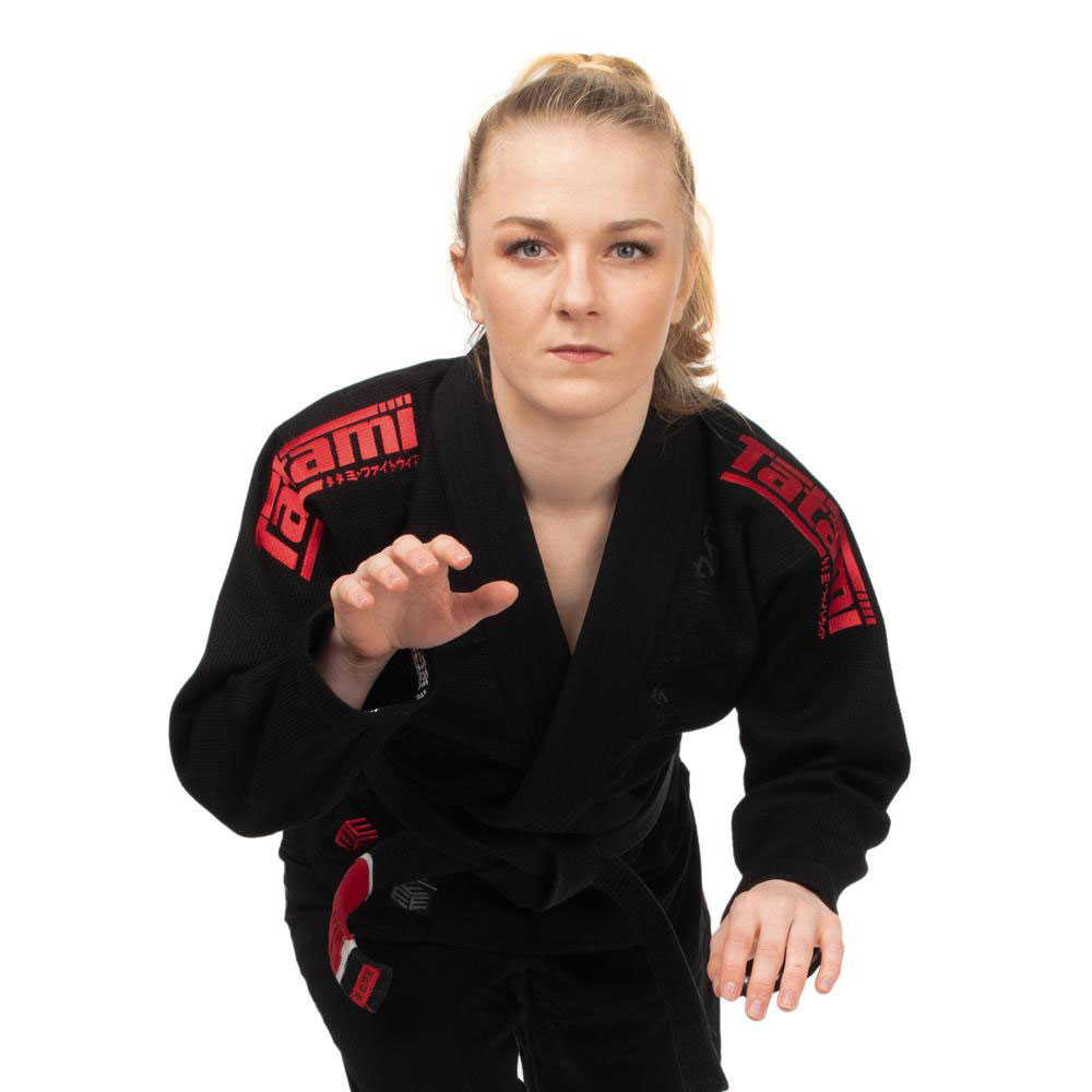 Tatami BJJ Gi Ladies Estilo Black Label black/red