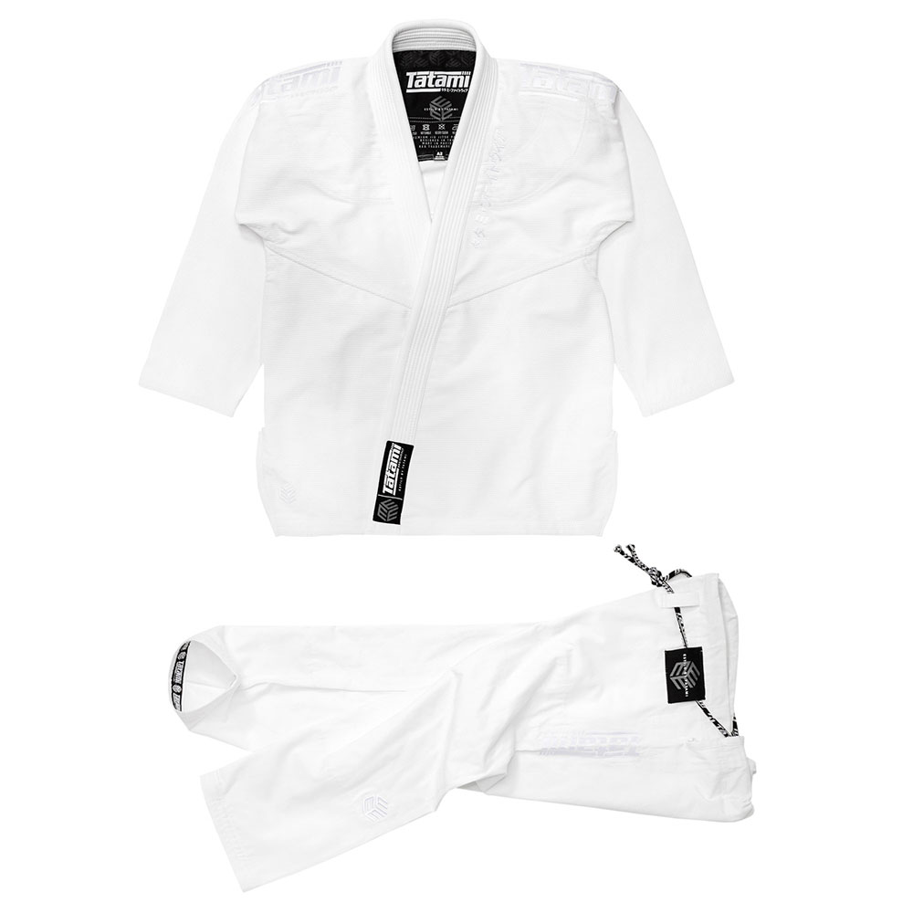 Tatami BJJ Gi Estilo Black Label white/white