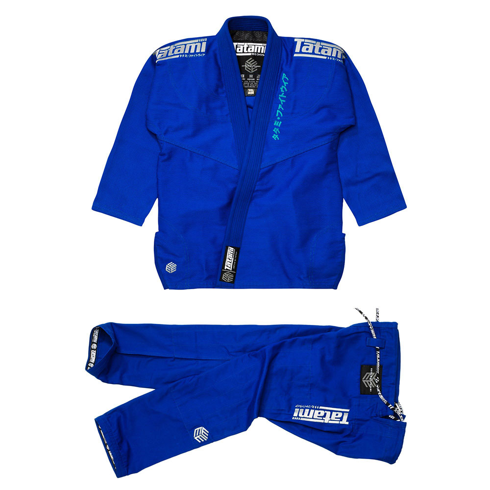 Tatami BJJ Gi Estilo Black Label blue/grey
