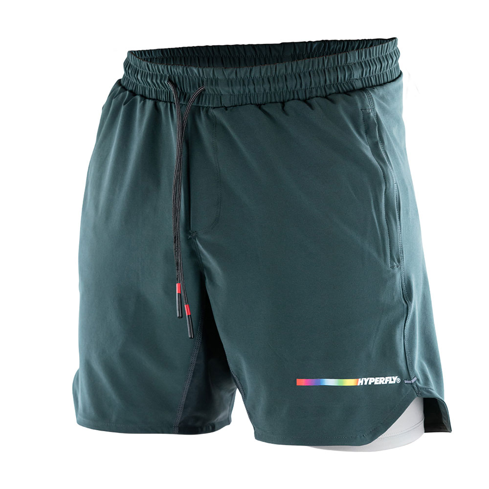 Hyperfly Athletic Shorts Icon grey