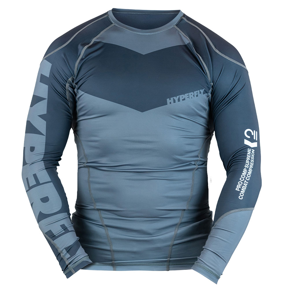 Hyperfly Rashguard ProComp Supreme Long Sleeve grey