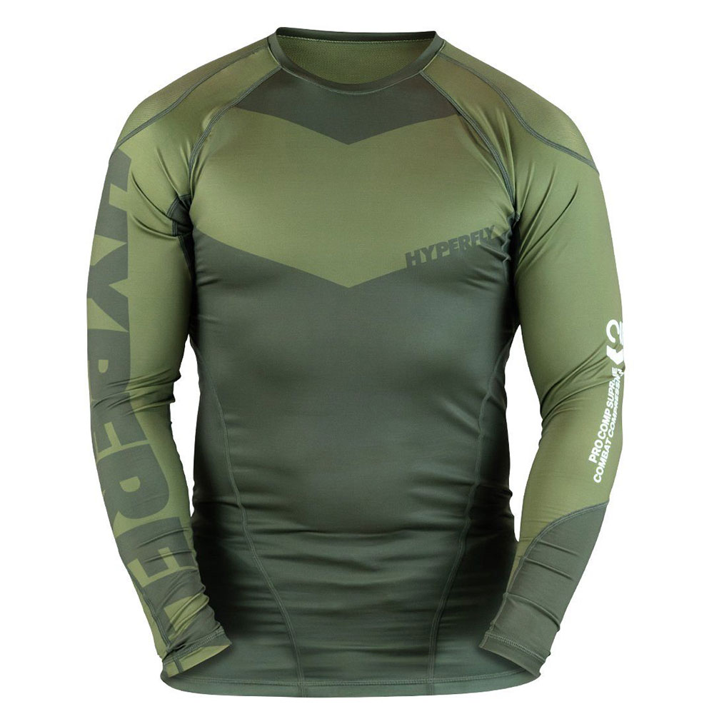 Hyperfly Rashguard ProComp Supreme Long Sleeve olive