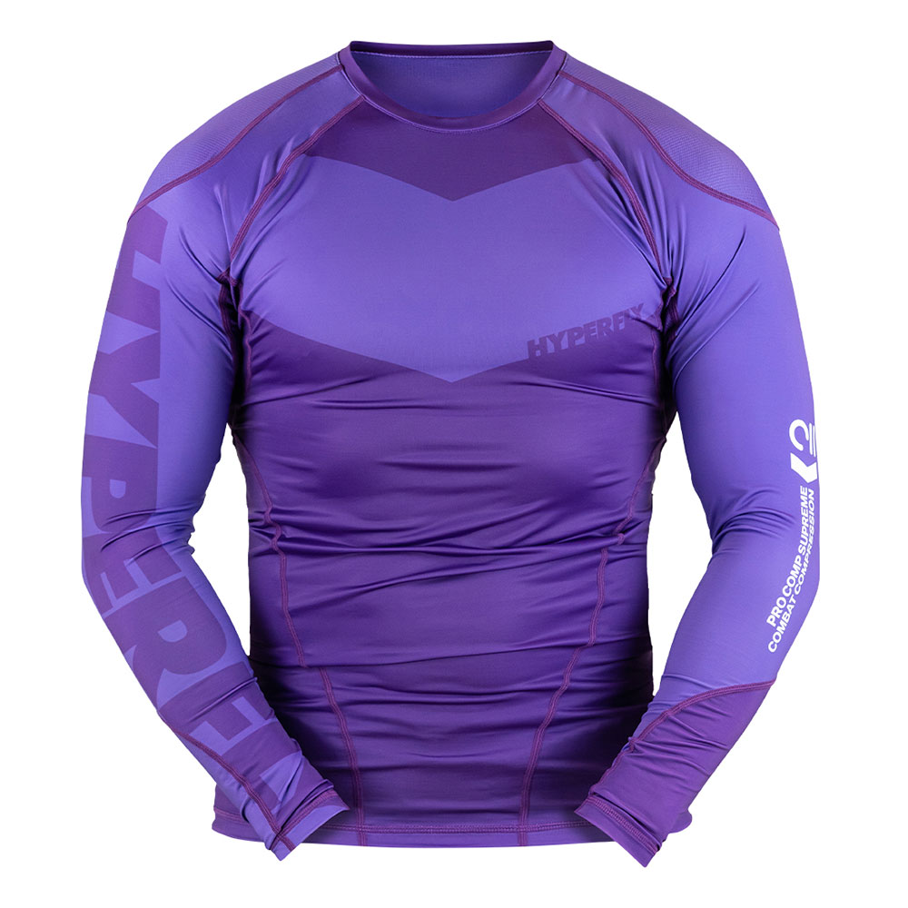 Hyperfly Rashguard ProComp Supreme Long Sleeve purple