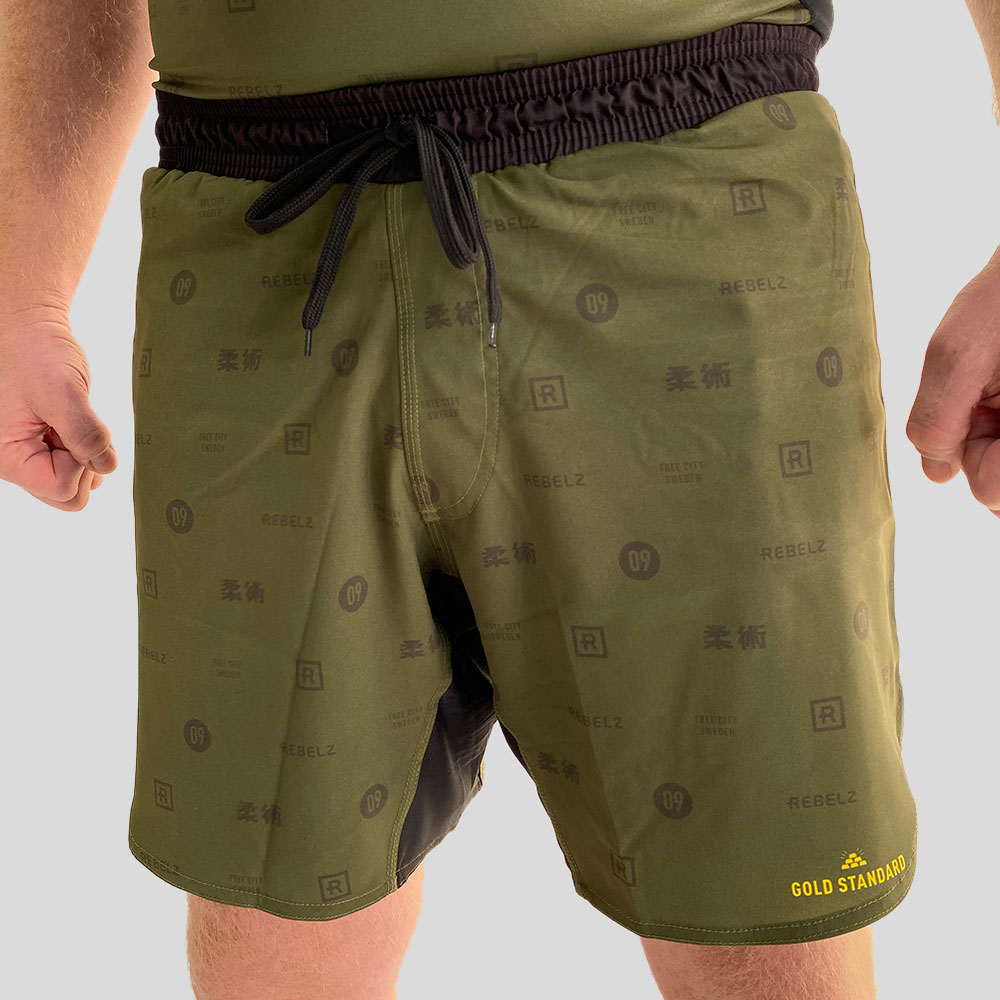 Rebelz Shorts Gold Standard