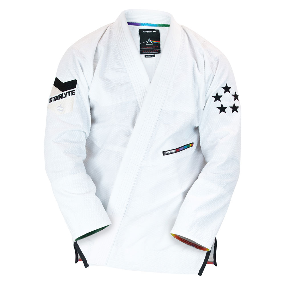 Hyperfly BJJ Gi Starlyte II white/black