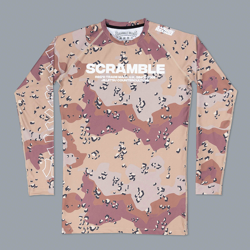 Scramble Rashguard Base Choc Chip