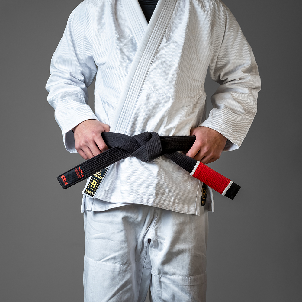 Rebelz BJJ Belt Premium Black Instructor