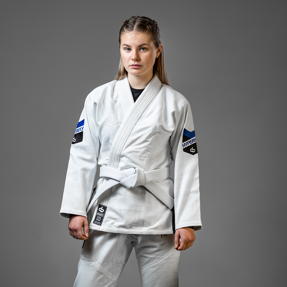 Hyperfly BJJ Gi Ladies Premium 3.0 white