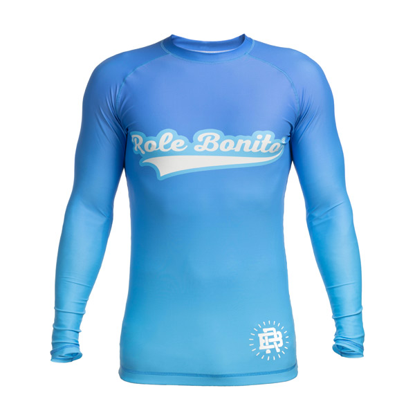 Blue Rash Guard – Long Sleeve