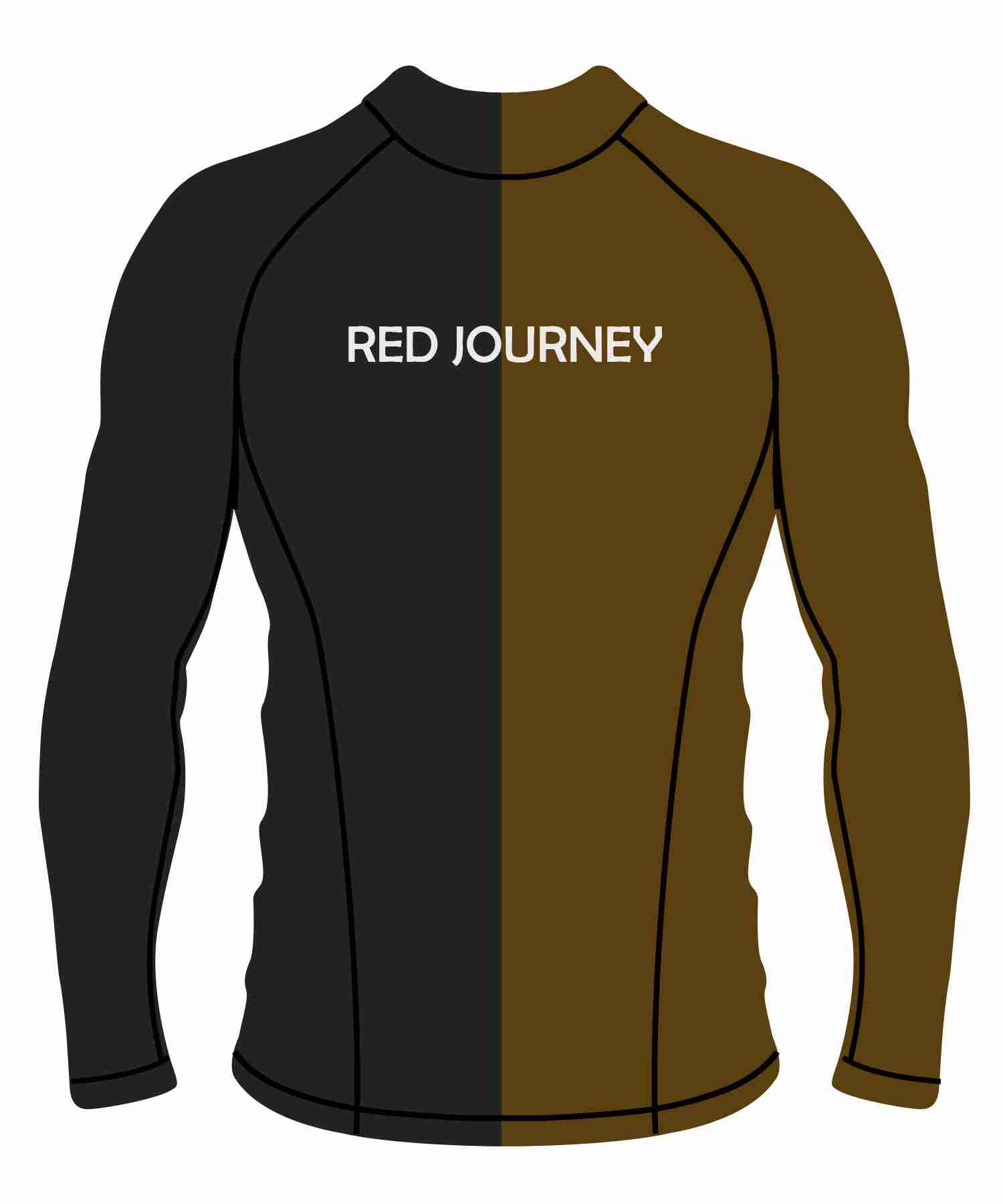 Brown Comp Rashguard