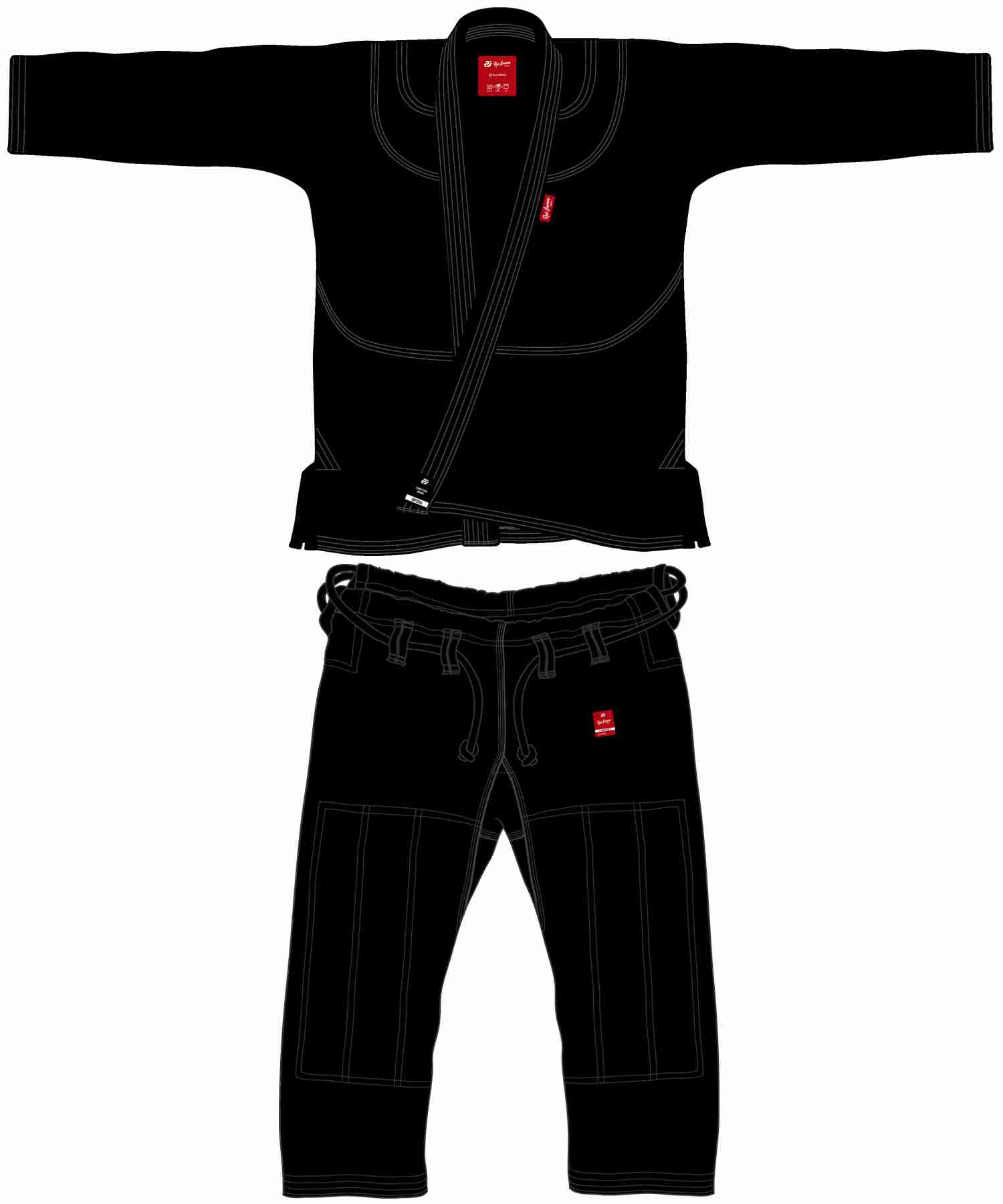 2025 IBJJF APPROVED GI | BLACK