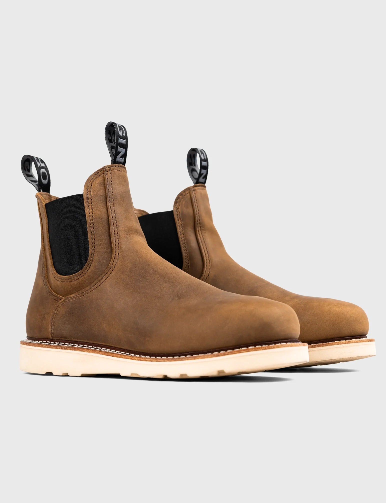 IRONSIDE CHELSEA BOOT NATURAL WEDGE SOLE - GRADED QUALITY