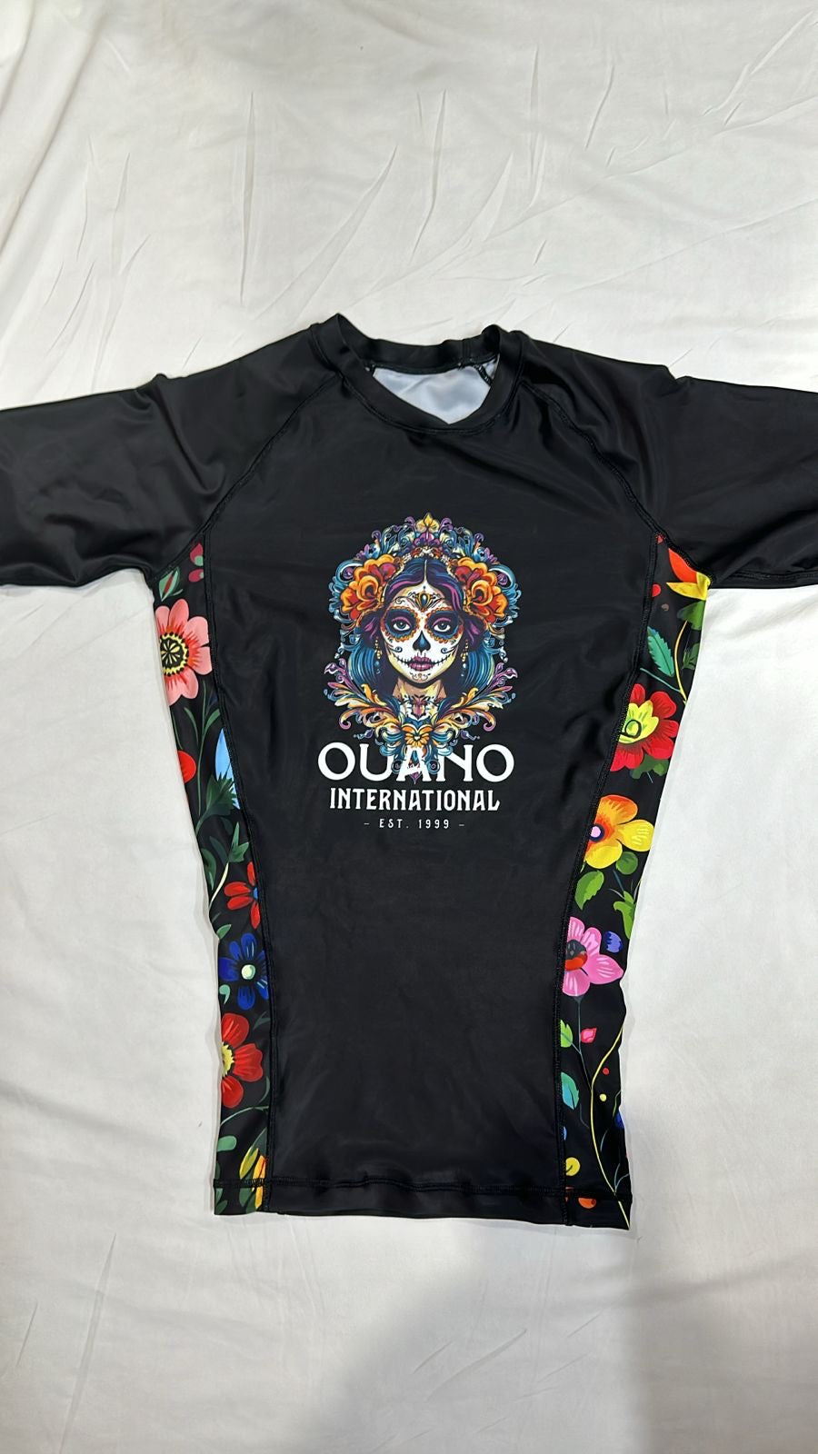 Dia de Los Muertos Female Short Sleeve Rashguard