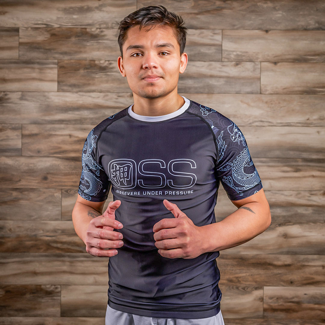 OSS Dragon Rash Guard (Black)