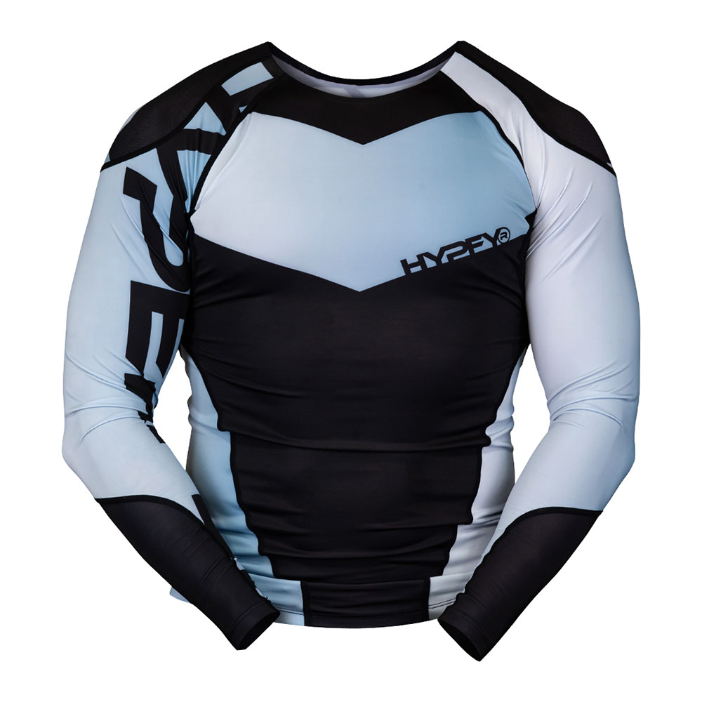 Hyperfly Rashguard ProComp Supreme Edge Long Sleeve silver